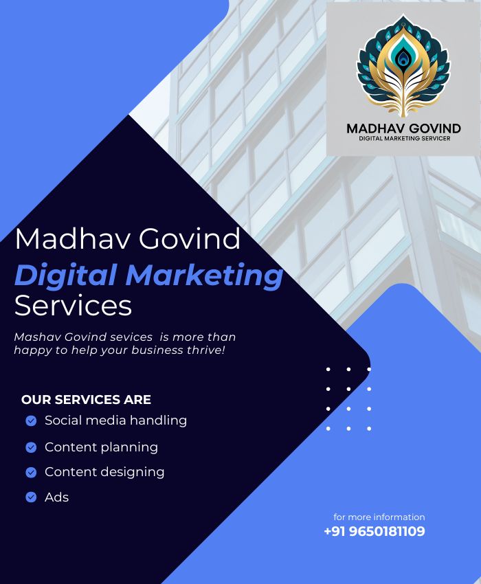 Home mashav govind sevices is more than happy to help your business thrive!